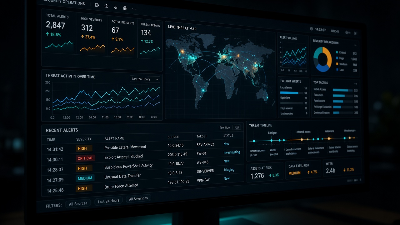 Security Dashboard Design: What Data-Heavy Products Get Wrong
